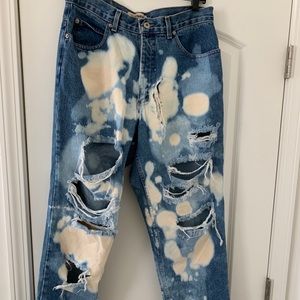 Customized High Waist Jeans
